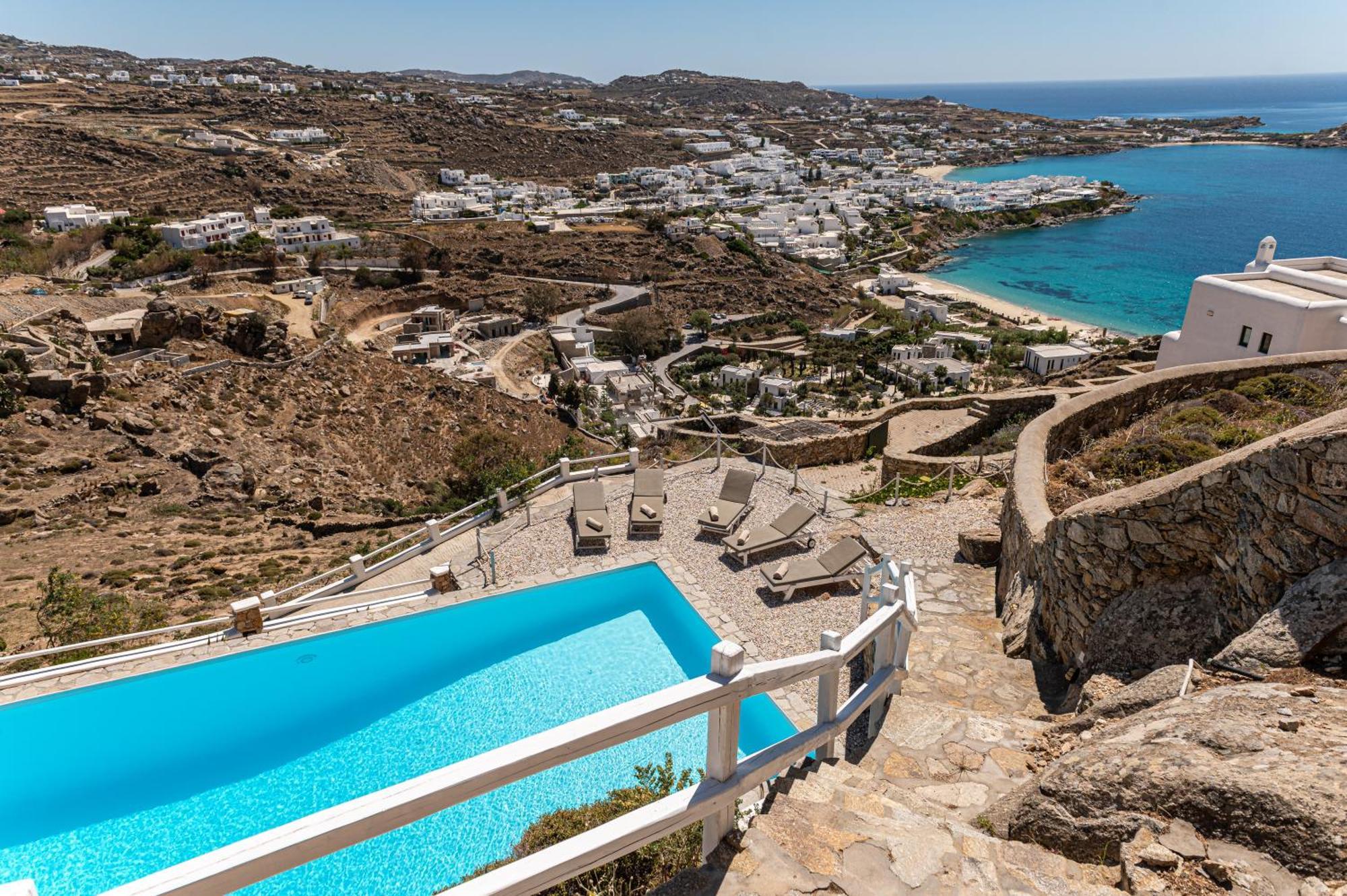 Villa Thelgo Mykonos Psarou  Esterno foto