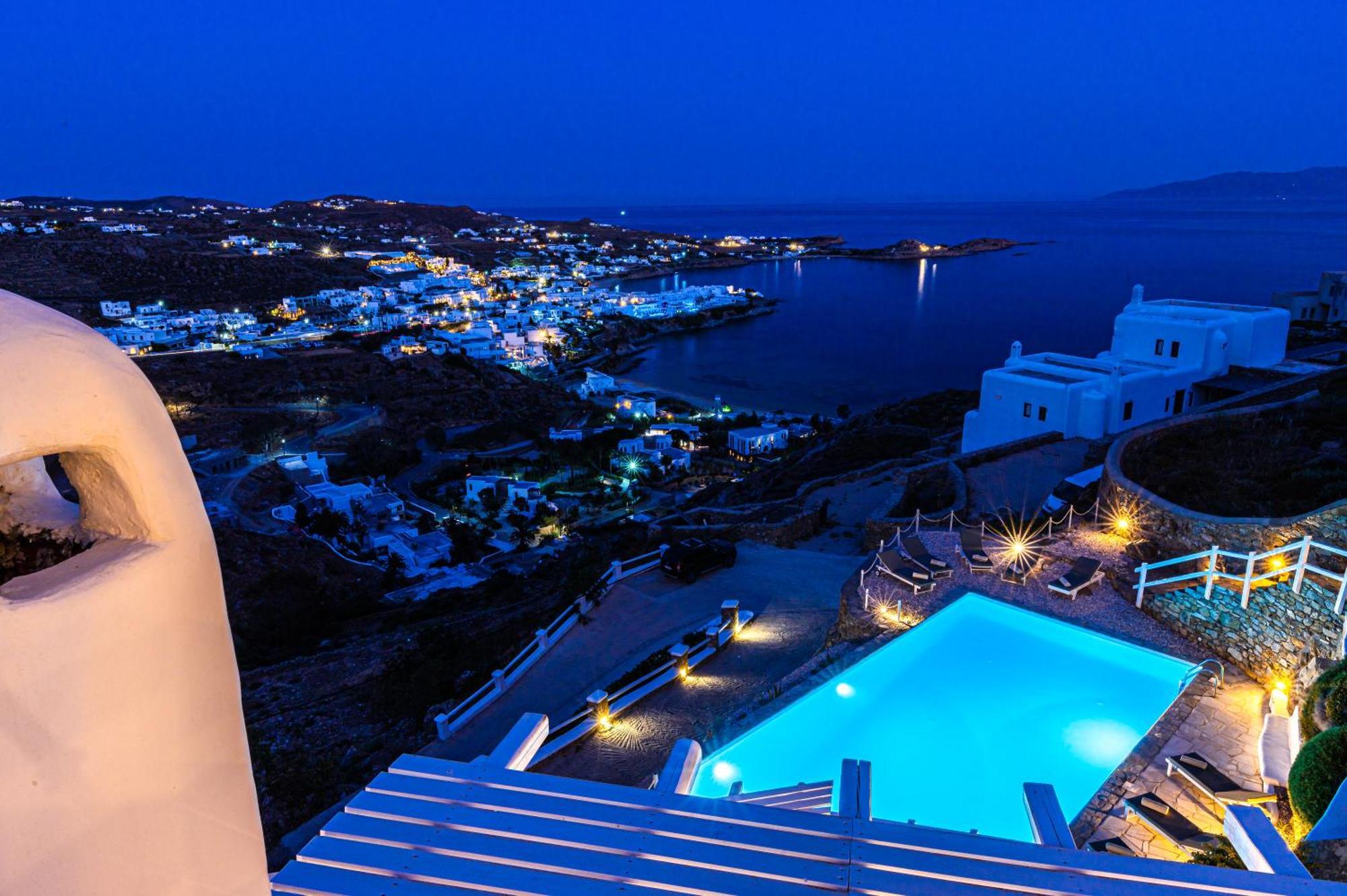Villa Thelgo Mykonos Psarou  Esterno foto