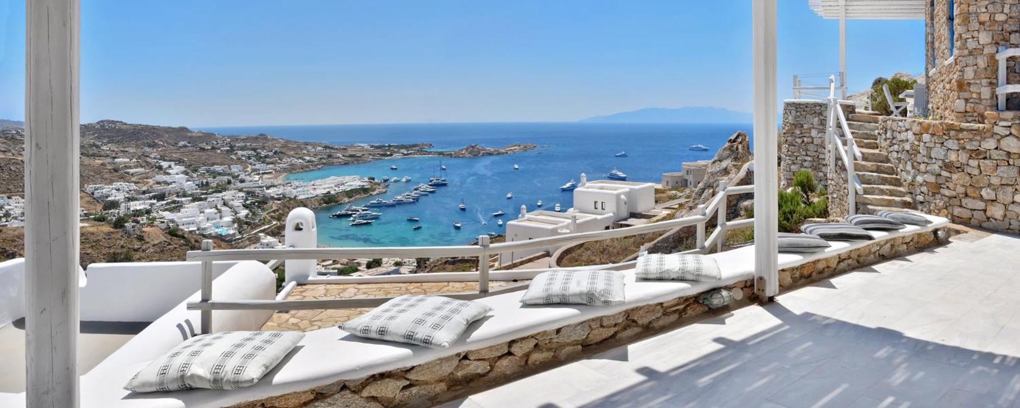 Villa Thelgo Mykonos Psarou  Esterno foto